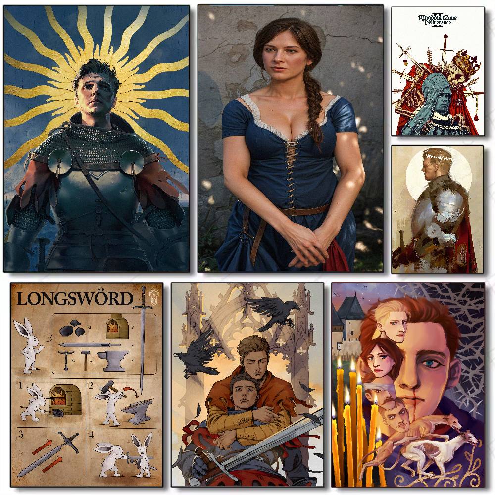 Gaming Accessories Wall - Fajna seria gier Kingdom Come Deliverance