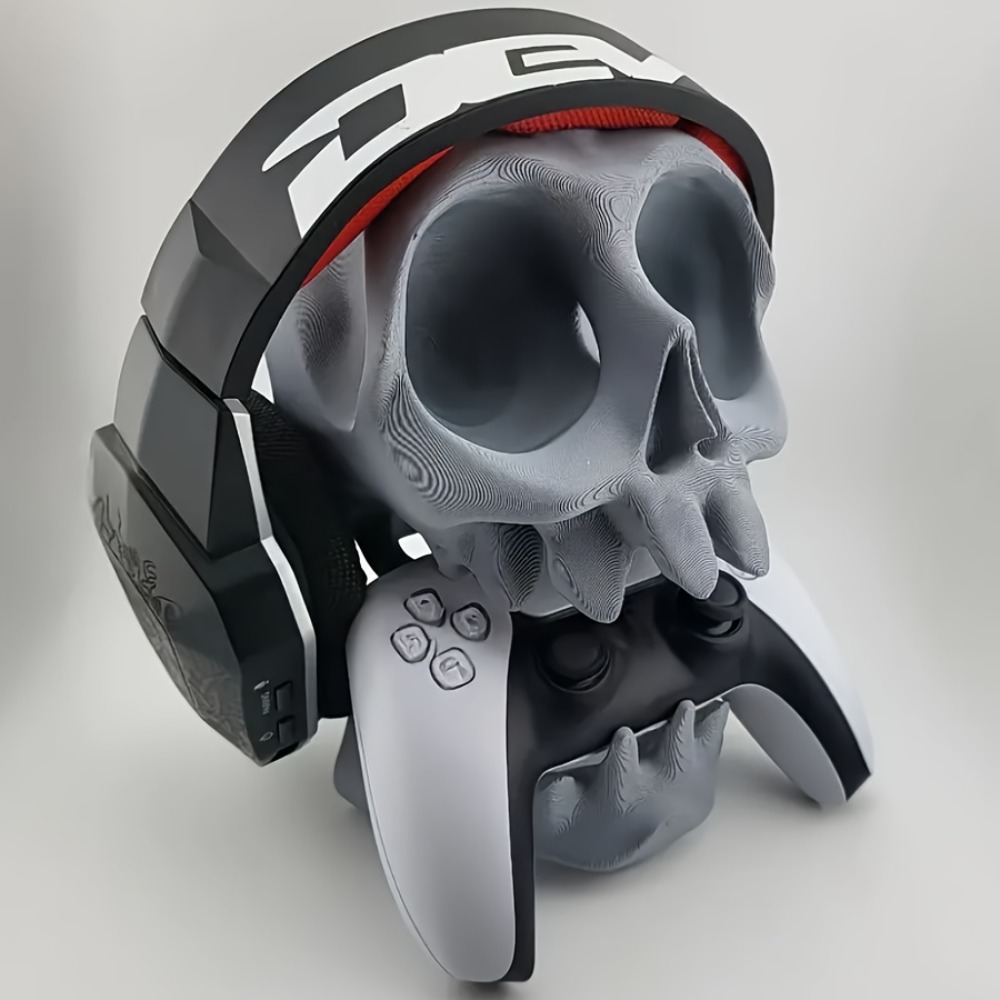 Gaming Accessories For Room - Stojak na kontroler w kształcie czaszki,