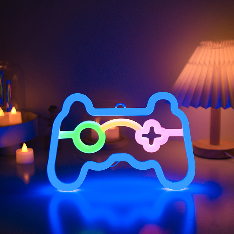 Accessories For Your Gaming Room - Neonowe lampy dla graczy, neonowa lampa