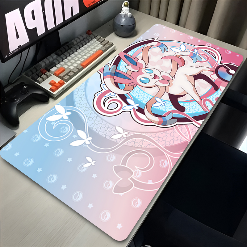 Gaming Accessories For Gaming Room - Duża Różowa Urocza Podkładka Pod Mysz
