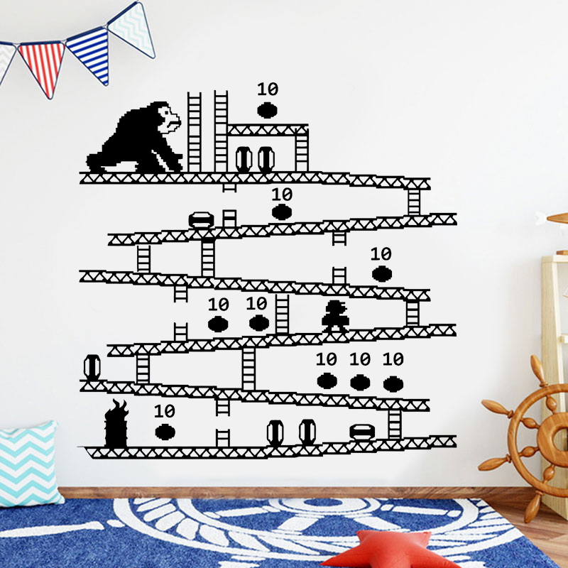 Gaming Accessories Wall - Kontroler dla graczy Gra wideo Naklejka