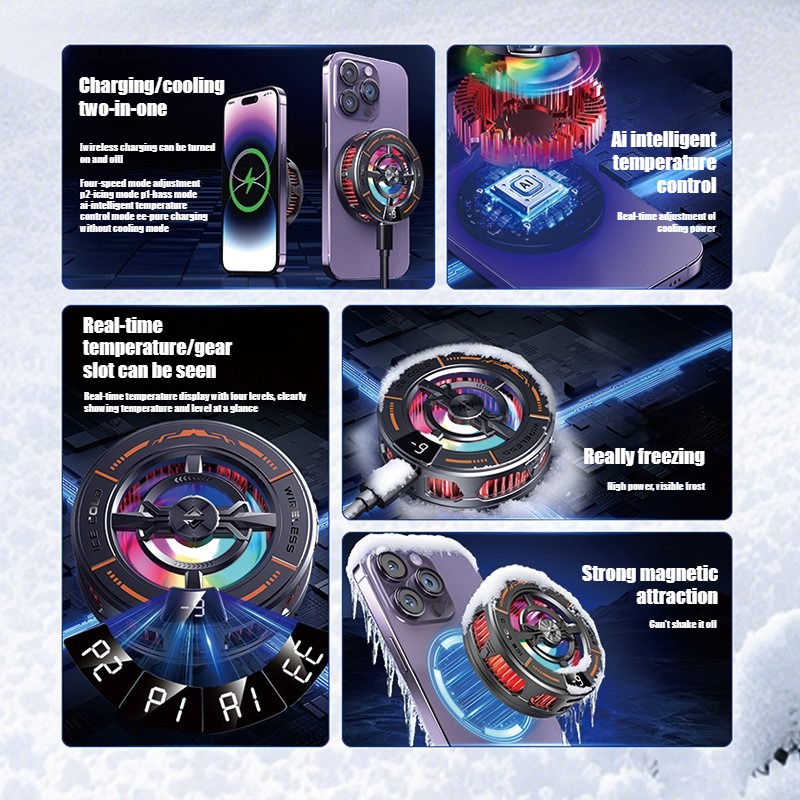 Magnetyczny chłodzik do telefo – Gaming Accessories For Room recenzja i cena