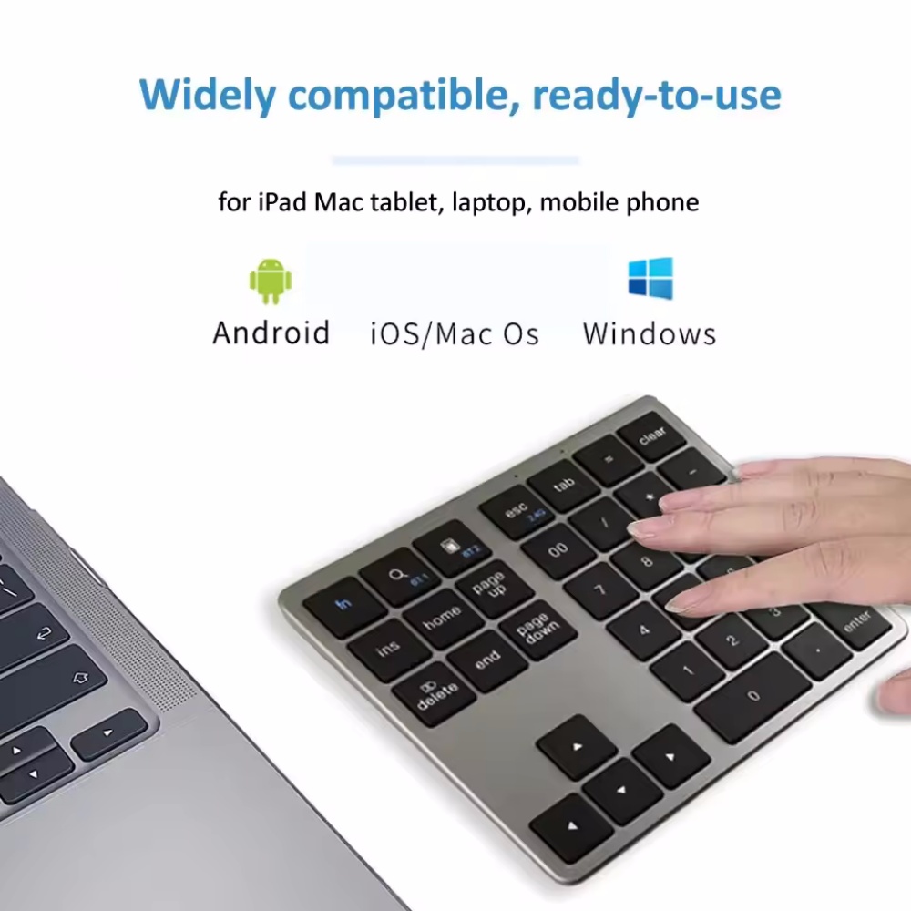 Klawiatura numeryczna 2.4Ghz W – Keyboard Numpad Separate recenzja i cena