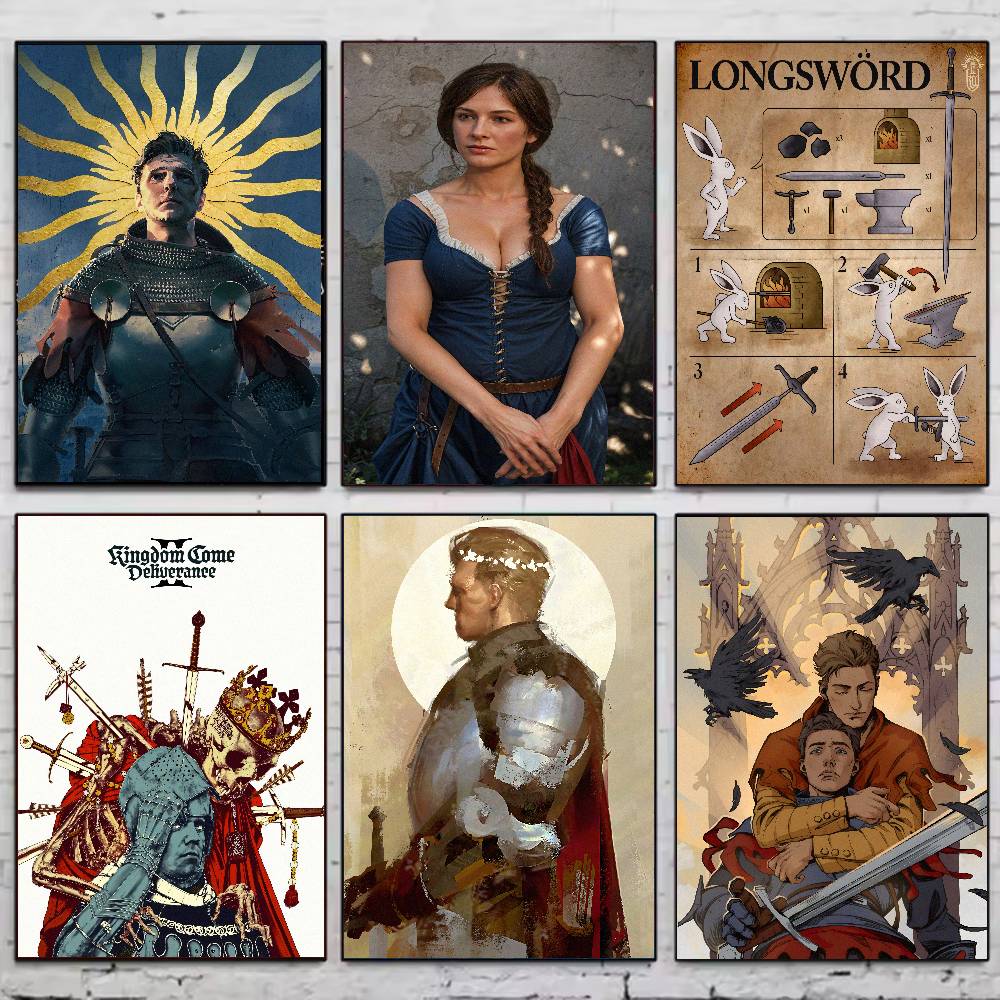 Fajna seria gier Kingdom Come  – Gaming Accessories Wall recenzja i cena