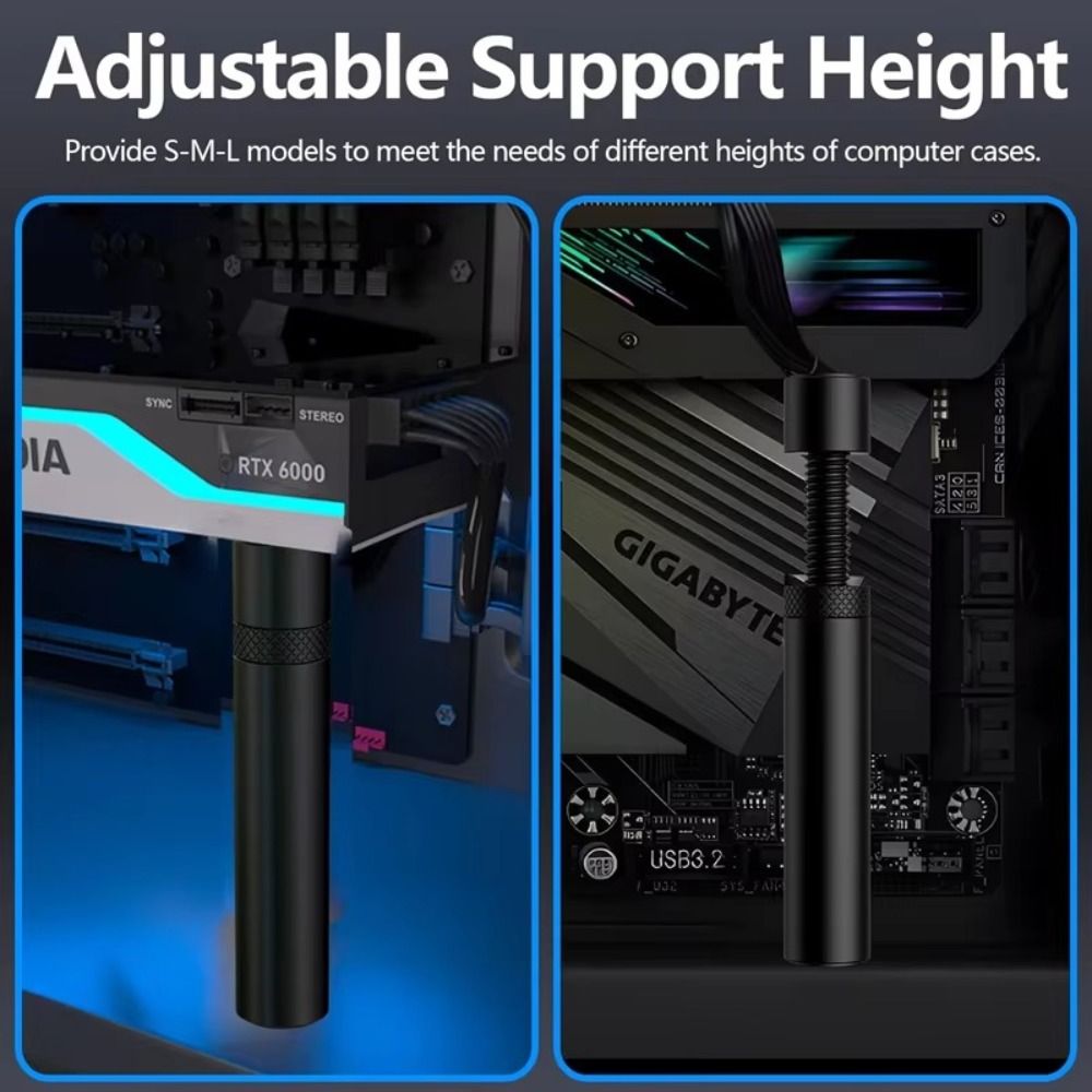 Regulowany aluminiowy uchwyt n – Vertical Gpu Bracket recenzja i cena
