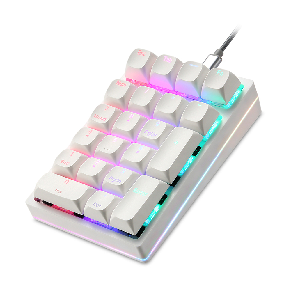 K24Pro 21 klawiszy klawiatura  – Keyboard Numpad Separate recenzja i cena
