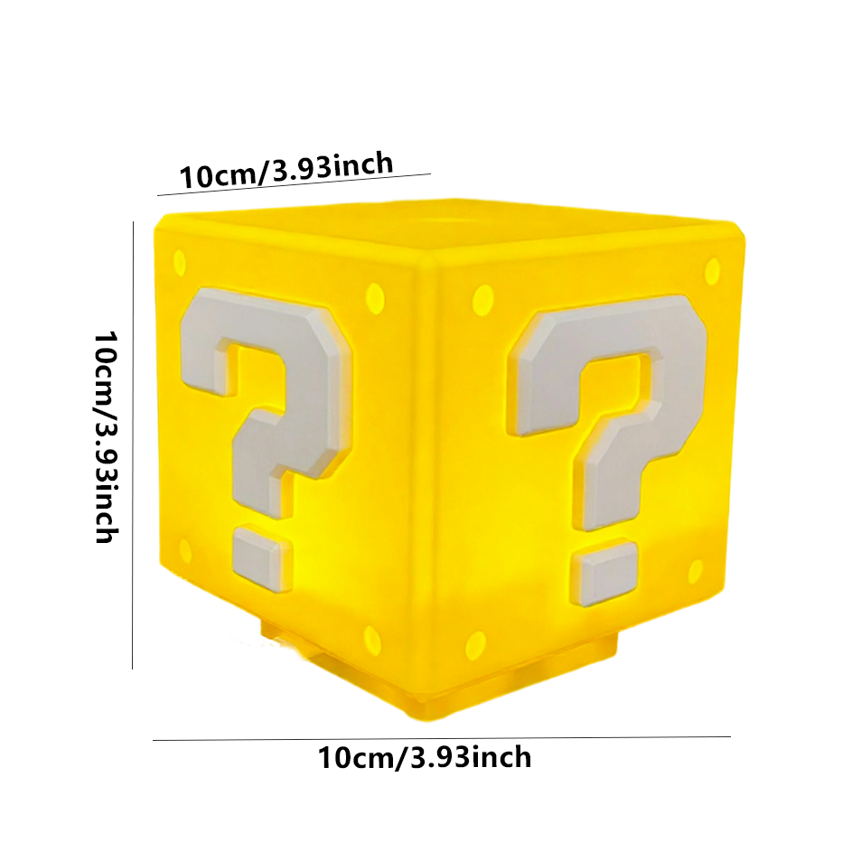 Lampa w kształcie bloku zadań  – Gaming Accessories For Room recenzja i cena
