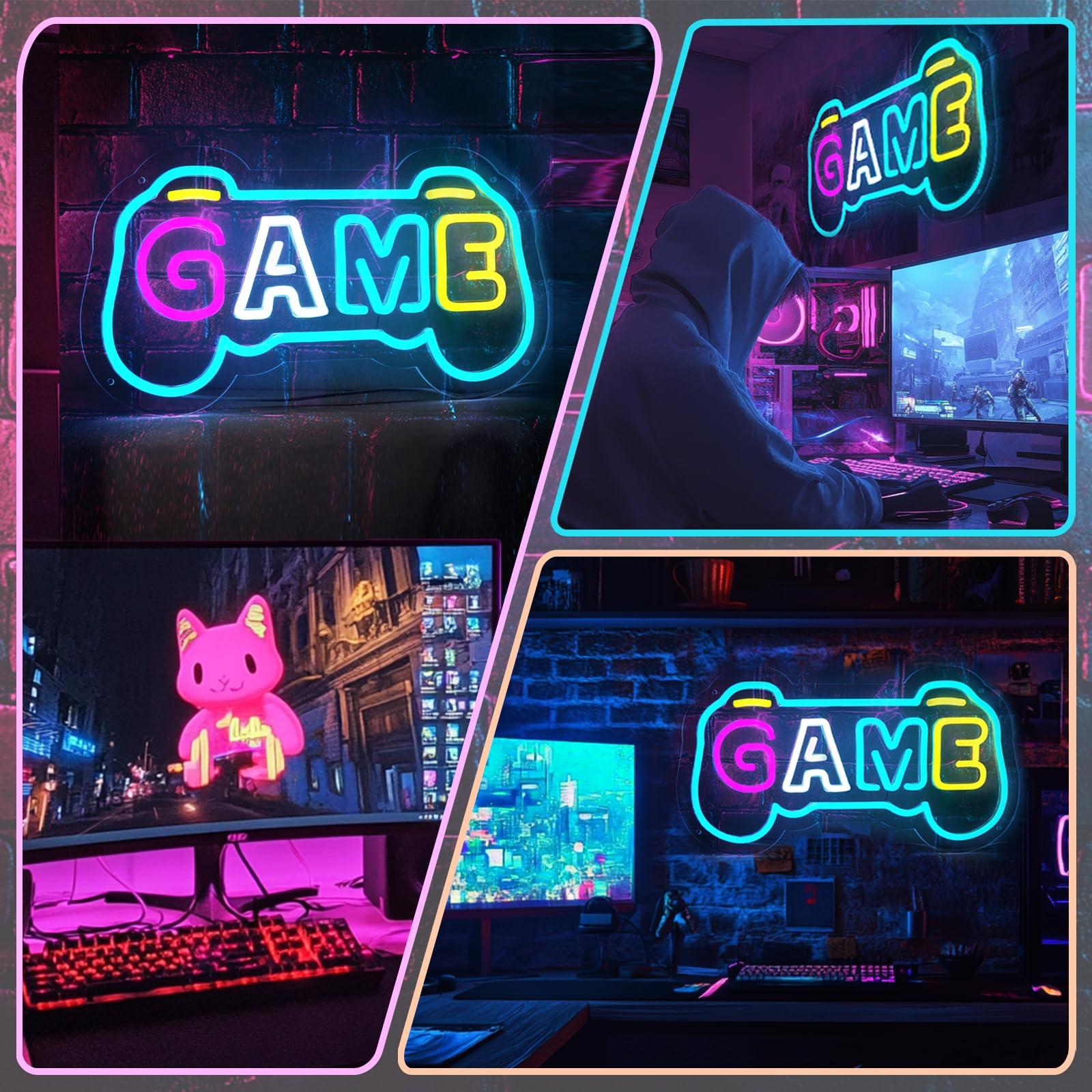 Neonowy znak do pokoju gracza, – Gaming Accessories Boys recenzja i cena