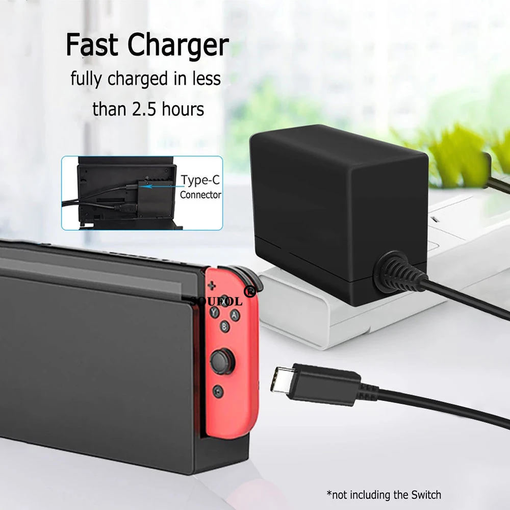 Ładowarka sieciowa do NS Switc – Gaming Accessories Wall recenzja i cena