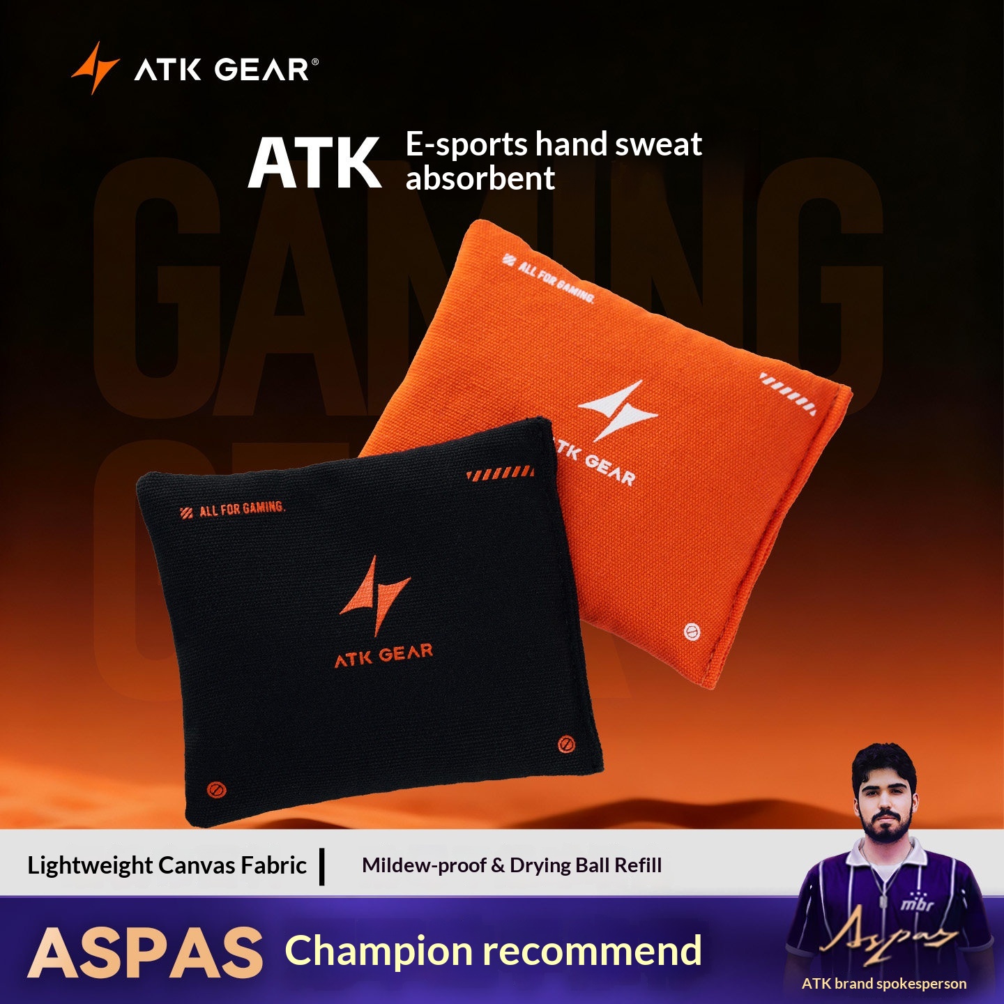 ATK Esports Nakładki na palce  – Gaming Accessories For Valorant recenzja i cena