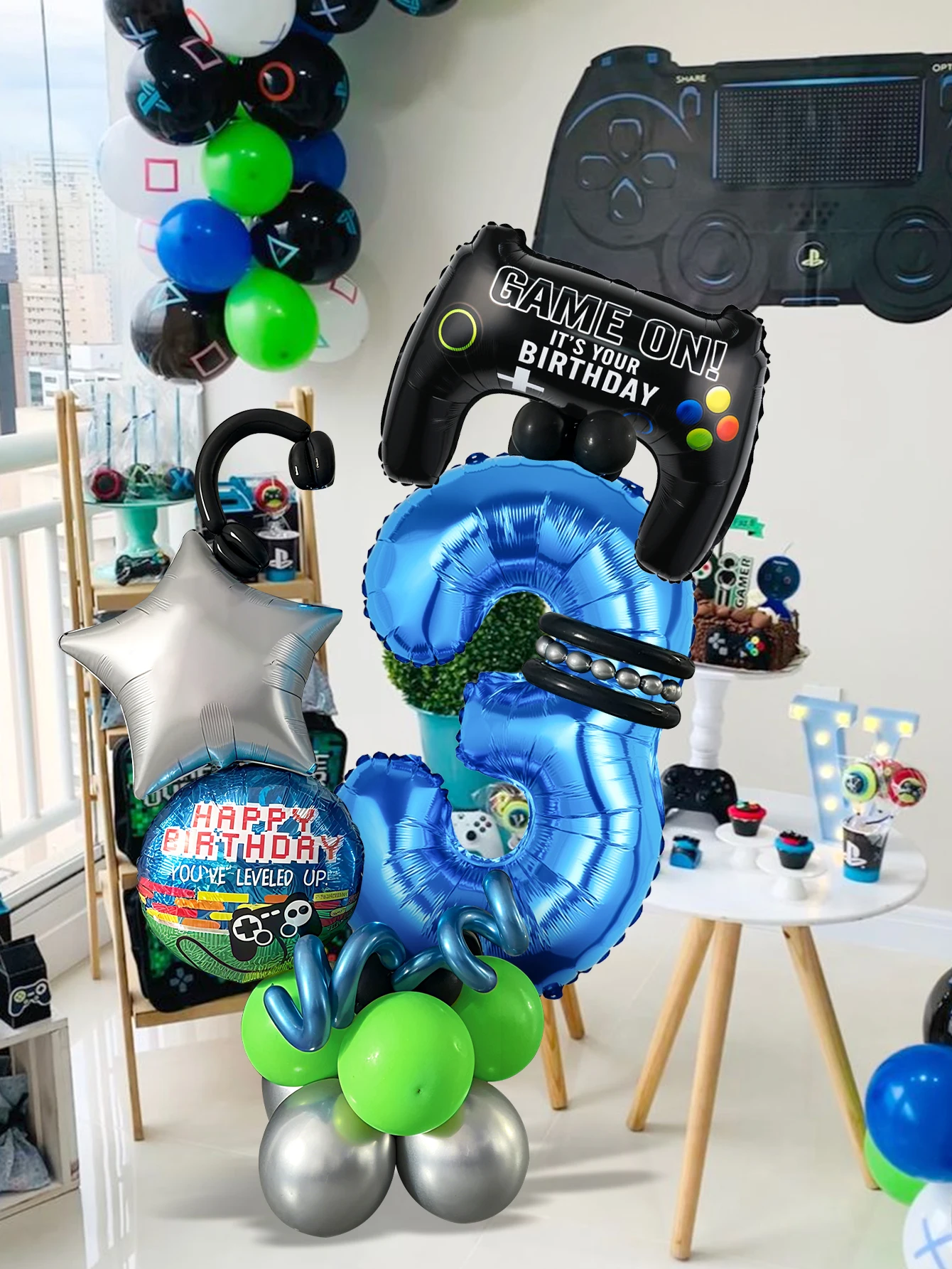 Zestaw balonów urodzinowych z  – Gaming Accessories Boys recenzja i cena